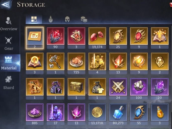 TOP START - Valderon + Ne Zha + Elowyn + Yuri \ 27000 Energy \ 19000 Gem \ 25gold summ \ 9 ancient \ 55 rare \ Prime Pick !