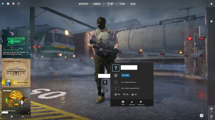 [ID:193947][NONPRIME][VERY RARE][1K HOURS+][COMMENDATIONS 3x166] UN (UNRANKED || 0 MM || 1696 HOURS)