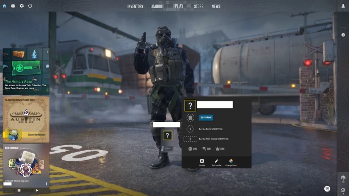 [ID:68620][NONPRIME][VERY RARE][1K HOURS+][COMMENDATIONS 3x226] UN (UNRANKED || 0 MM || 1822 HOURS)