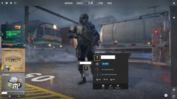 [ID:105722][NONPRIME][VERY RARE][1K HOURS+][COMMENDATIONS 3x250] UN (UNRANKED || 0 MM || 1599 HOURS)
