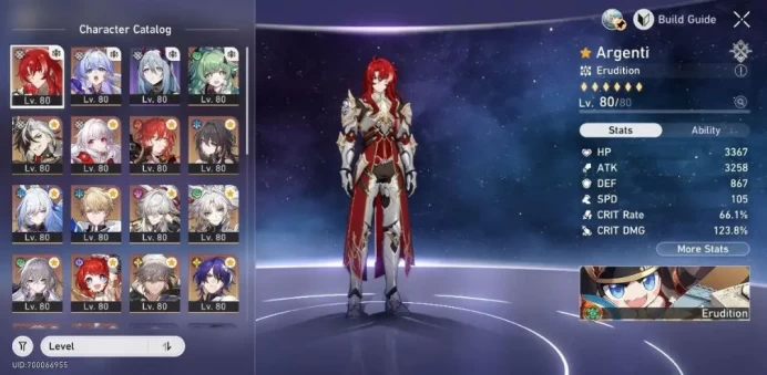 Super GOD Account - EU - TR 70 - +29 5Stars (Characters&Light Cones) - More Eidolons E6 - +30 Staller Jids - ? Warp - More Peties+ [ALL INFO in 