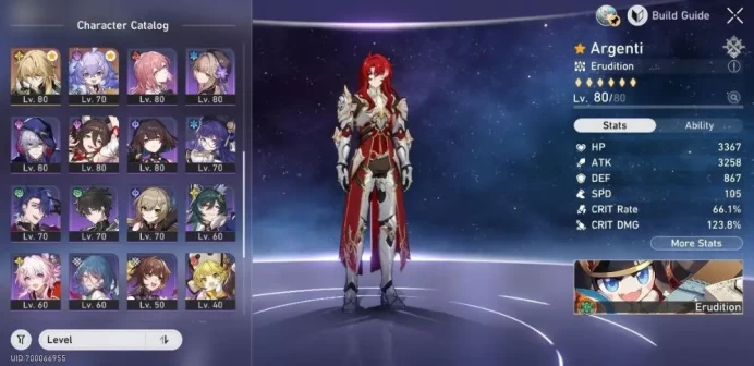 Super GOD Account - EU - TR 70 - +29 5Stars (Characters&Light Cones) - More Eidolons E6 - +30 Staller Jids - ? Warp - More Peties+ [ALL INFO in 