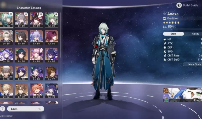 GOD!! Account - EU - TR 70 - +26 5Stars (Characters&Light Cones) - +12 Eidolons E6 - More Staller Jids - 300/300 Warp - More Peties+ [ALL INFO ]