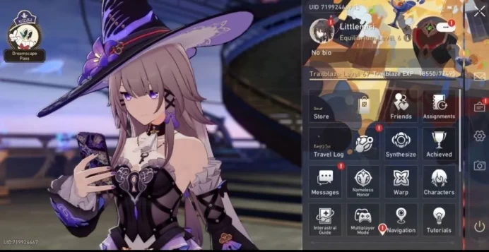 Top Account - EU - TR 67 - +22 5Stars (Characters&Light Cones) - More Eidolons E6 - 241/300 Warp - More Peties+ [ALL INFO in Description]