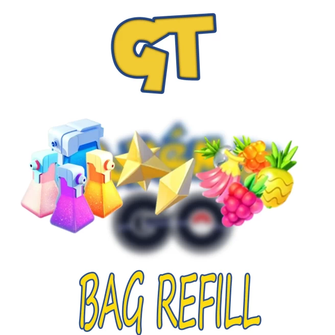 1000 Items ~ Bag Refill ~ Potions + Revives + Berries + Pokeballs ~ Buy 2000 Get 1000 Free ~ Buy 3000 Get 2000 Free