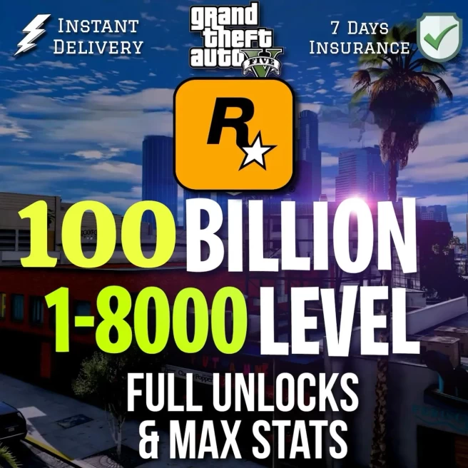 [GTAV - ENHANCED] 100 Billion Cash + 20 Modded Outfits + 30 Modded Cars | Level 420 + Max Stats + Unlocks + Fast Run + Male/Female ANY