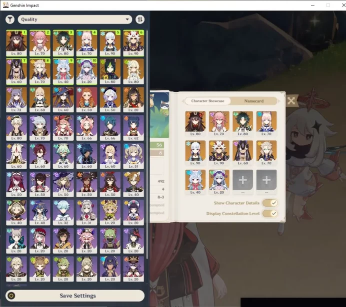 ASIA |AR56| 8 Limited + 1[5Star's Weapon]|Sigewinne,Ayaka,Yae Miko,Kokomi,Itto,Etc|MC Female|Take Email|Check SS (GI2537)
