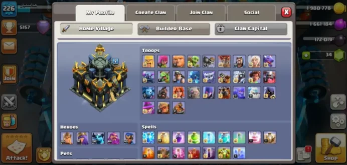 P9|TH 17|LVL 226|BK 85/AQ 97/MP 50/GW 64/RCH 40|MASH-A-RAMA SCENERY|7 ABILITY|12 SKINS|CHANGE NAME 1000G|SECURE ACCOUNT|