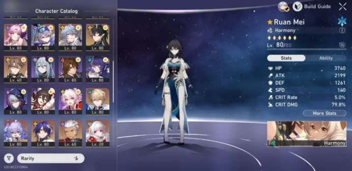 ULTRA MAX Account - Asia - TR 70 - +43 5Stars (Characters&Light Cones) - More Eidolons E6 - +Genshin EU ACCOUNT - More Peties+ [ALL INFO in 