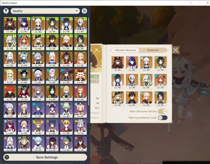 ASIA |AR60|20 Limited + 16[5 Star's Weapon] Raiden C3+Sign,Hu Tao C1+Sign,Arlecchino,Etc| MC Female |Take Email|Check SS(GI2563)