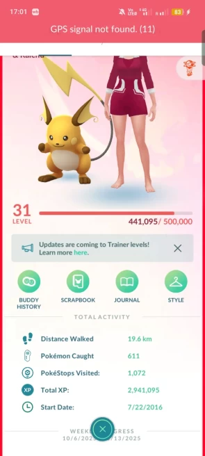 From 2016 Account with 17x Legendary and 3x Mythical Pokemon! (1xSh) ◈ Level 31 ◈ Team Valor