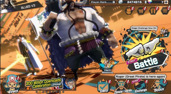 Global|4 META EX[CharlotteLinlin,OlintheOiran,Zephyr,Kaido,Etc]Rank 9|Log Bandai|Check SS(OPBR963)