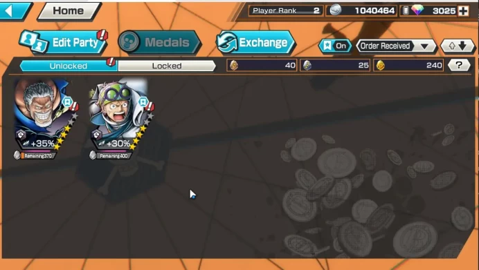 Global|1 META EX+3k RD Ready Gacha [MonkeyD Garp,Koby,ETC]Rank 2|Log Bandai|Check SS(OPBR966)