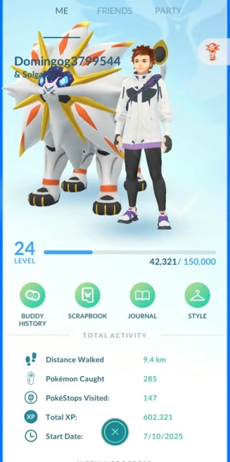SOLGALEO NEW ACC WITH 7 LEGENDARY DYNAMX LAPRAS AND MEGA DRAGONITE