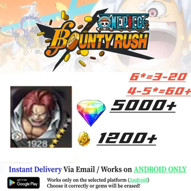 Global |Android Only | KAMUSAR |5000+RD | 1200+GF |six star hero 3-20 |Four-Five Star Heroes 60+| 100% Secure Account | Fast Delivery