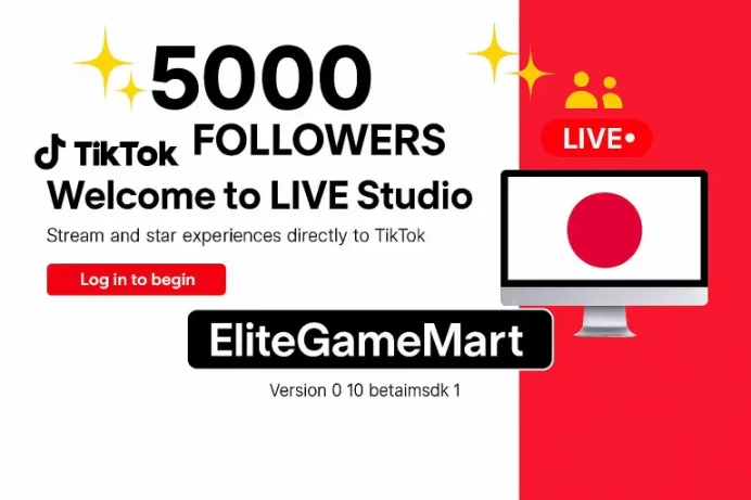 JAPAN | Account | TikTok 5.000 Followers | Full Mail Access|