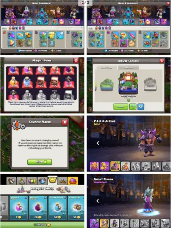 M22 TH 14 FULL MAX HERO【BK-73,AQ-80,MP-51,GW-55,RC-30】7 EPIC【GG-14,SB-20 FA-14 FB-20,LP RS-14,EB-16】7 HERO SKIN 500 MEDALS BH 10 MAGIC THEATRE 
