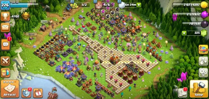 Th16 Level 226 Wall Def Max Equipment Good Hero Good Code465