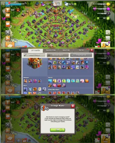 H69|2.3KWS|Th16 |Maxed Queen|Xp234|Hero 90-95-68-40 |6Builders|Name Change Available | Value for Money | Instant De