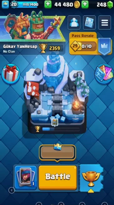 Clash Royale | 2359 Cups | 20 Level | Instant Delivery | Lifetime Warranty | 100% Secure | 24/7 Support