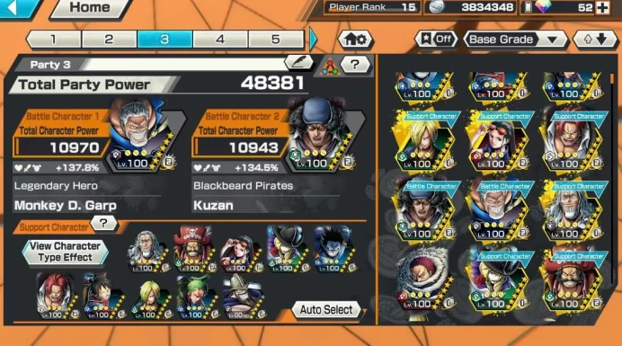 BR615-IOS+Android-4 Ex Meta Max(Garp+Kuzan+Shank v4+Roger)+Good Medal+Support 137%+Rayleigh Max+Katakuri Max+Young Ray Max+Oden v2+Uta Hallowen