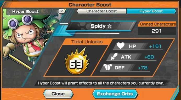 BR616-IOS+Android-Hyber 63+7 Ex(Gear 5+Shank v4+Sabo+Kuzan+Roger v2+Akainu+Big Mom)+Good Medal+Support 165%+Koby Max+Jabra Max+Craker Max+Peros