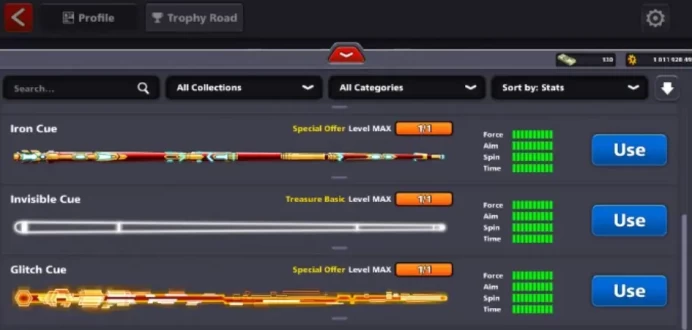 1 Billion Coins | Queen Cue 3 Max Miniclip Password Changeable