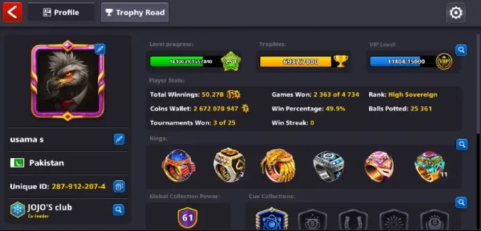 2.6 Billion Coins | 251 Level CCP 61 Venice Ring Miniclip Login