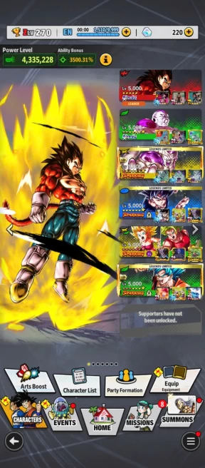 D796-Vip Account-11 UL(SS4 Vegeta+Frieza+Goku Uis+Hit+SS4 Gogeta+Rose+Majin+Beast Gohan)+56 Legend+Vip Equi+Good Zenkai+Many Good Team Ready PVP