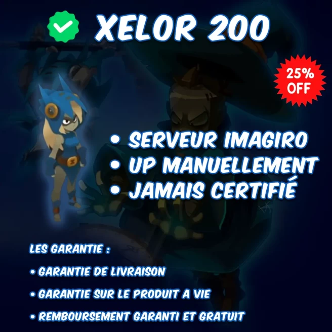 [Imagiro] Xelor 200 ,jamais certifié ,livré instantanément