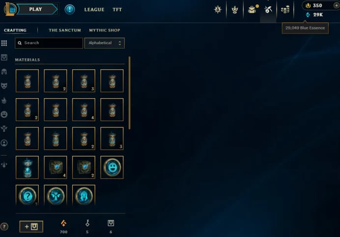 【 ME 】 ⸱ Iron IV 0% WR +24Games | Hand - ( leveled + De-ranked ) | Unverified | 29049 BE | 350 RP | Untouched-Loot | Check Description