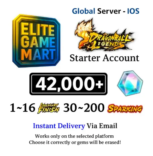■ INSTANT IOS GLOBAL ■ 42.000 - 55.000 Chrono Crystal ■ [Account Farmed Starter-BNID] Random 0-5 LF