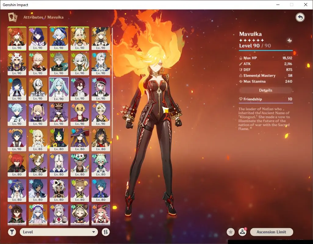 ASIA|AR60|12 Limited + 6[5 Star's Weapon]Xilonen C2+Sign,Neuvillete+Sign,Furina,Kazuha Etc|Any100 IF (gacha)|Check SS(GI2698)