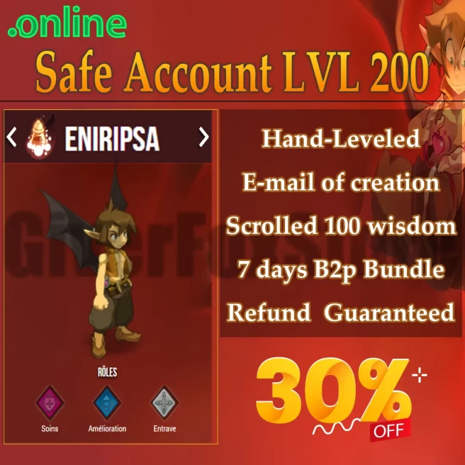 Orukam>[ Eniripsa LVL 200 ]  Never Verified Account (Auto Delivery)