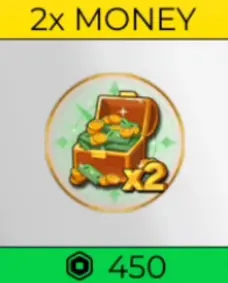 Blox Fruits > 2x Money Game Pass