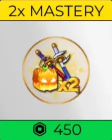 Blox Fruits > 2x Mastery Game Pass