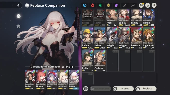 BRD70-CP 143K - Full Mushoku Collab 5* +5 - 2 Char Goblin Slayer Collab - 46 Costume +5 - 56 Hero +5 ( 17 Max 5* ) - 177 UR Gear - 1 Justia Pres