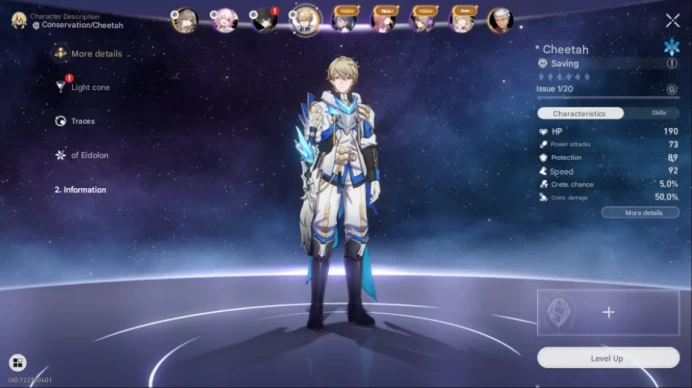 || ◈Starter◈ || ◈ Cheetah◈ || 3 Limited + 32 ◈ The plot at the beginning of Yarilo ◈ || ◈ Archer ◈ ||
