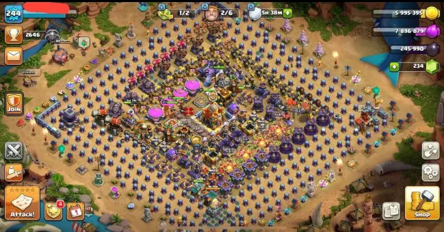 244XP | 5122 WAR STAR [RARE] DECENT TH16 | GG-17 FA-22 FB-24 | HEROES 85-93-70-33 | INSTANT DELIVERY