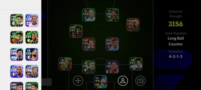(Android / iOS) 105 YAMAL + 104 MCTOMINAY +3156CS / ONLY KONAMI ID