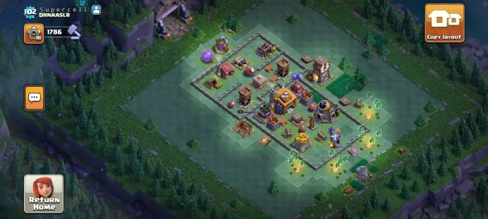 Clash of Clans (Android/ios) SC ID- [Big Sale] TH 9 - Level 102- Heroes(30/30/10) - Build 6- Cheapest price