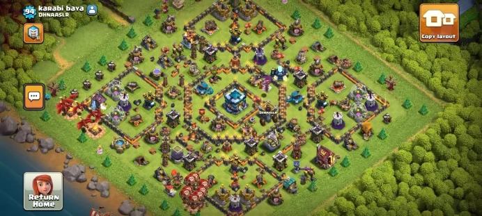 Clash of Clans (Android/ios) SC ID- [Big Sale] TH 13 - Level 94- Heroes(32/34/23/14/3) - Build 6- Cheapest price