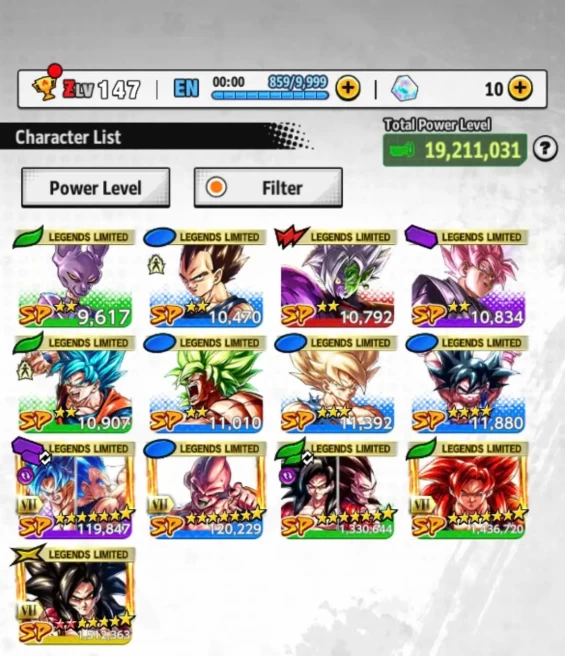 D779-IOS+Android-3 UL(SS4 Vegeta 12 Red Star+Majin Vegeta)+13 Legends+Equipment+SS4 Goku Zenkai+SS4 Goku&Vegeta+SS4 Gogeta Zenkai-Team GT