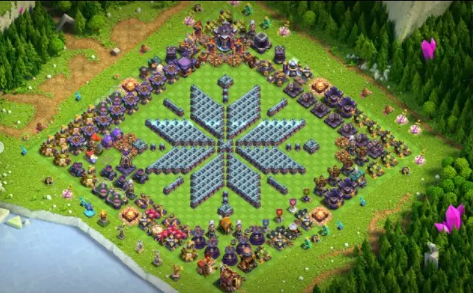 TH 15 (99% MAX)!! BK90 AQ90 MP65 GW60 RC40!!8 EPIC EQUIPMENTS( 3 EPIC MAX)!! MAX WALLS!!MAX DEFENCE!!ATB 5352!!8 HEROEs SKINS!!INSTANT DELIVERY