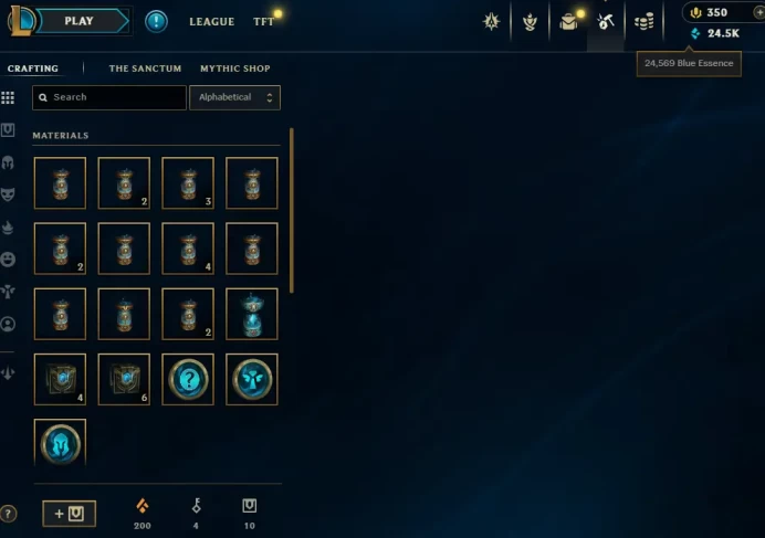  【 ME 】 ⸱ Iron IV 0% WR +17Games  | Hand - ( leveled + De-ranked  ) | Unverified  | 24569 BE  | 350 RP  | Untouched-Loot  | Check Description 