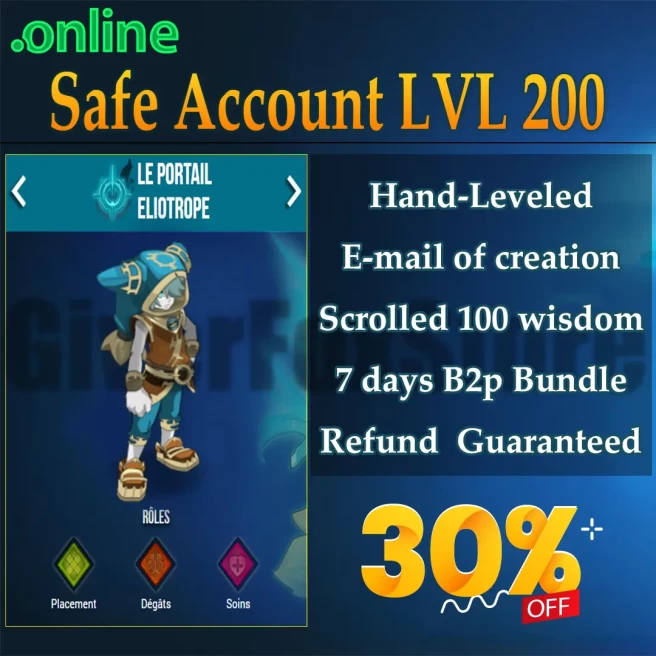 Orukam>[ Eliotrope LVL 200 ]  Never Verified Account (Auto Delivery)
