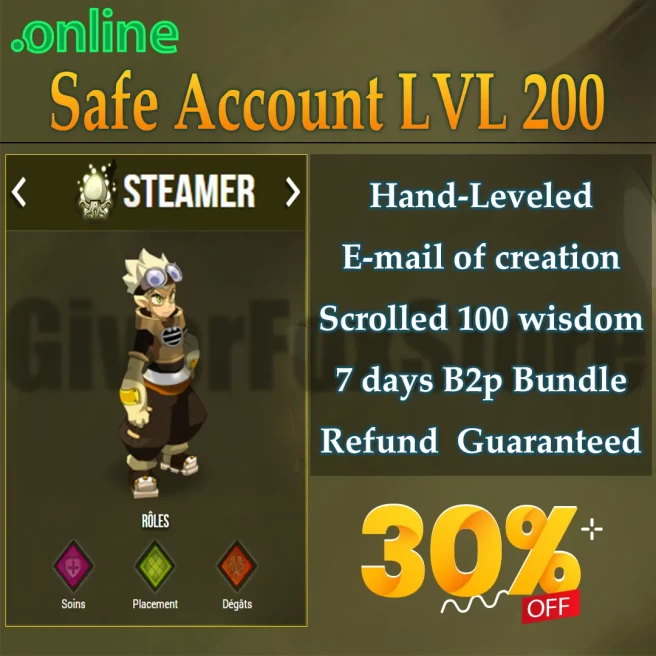 Imagiro>[ Steamer LVL 200 ]  Never Verified Account (Auto Delivery)