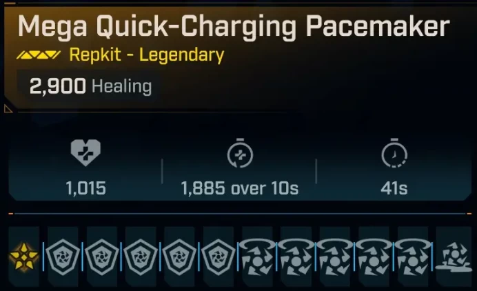 [MODDED] L50 PACEMAKER - ON USE +50% TO ALL RESISTANCES FOR 10s - ON USE IMMUNITY TO ALL ELEMENTAL DAMAGE FOR 3s - ON USE SHOCK SPLAT
