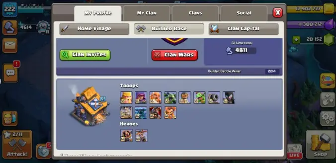 TH16 |  10 Epic Equipments BK86  AQ92  MP71  GW67  RC43