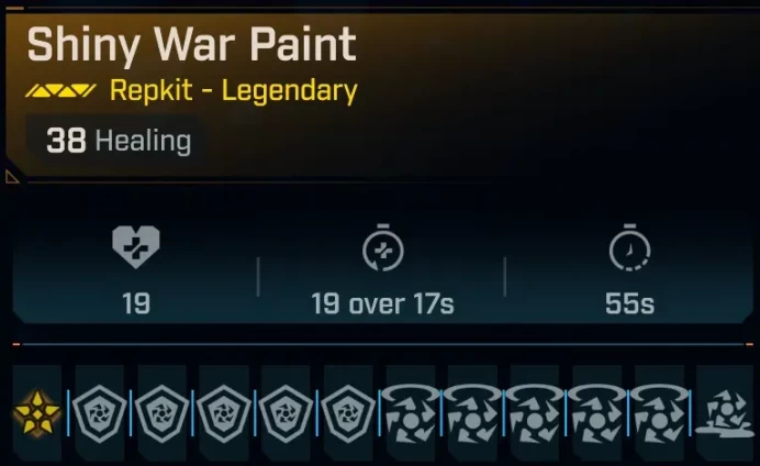 [MODDED] L1 WAR PAINT - ON USE +50% TO ALL RESISTANCES FOR 17s! - ON USE IMMUNITY TO ALL ELEMENTAL DAMAGE FOR 3s - ON USE SHOCK SPLAT